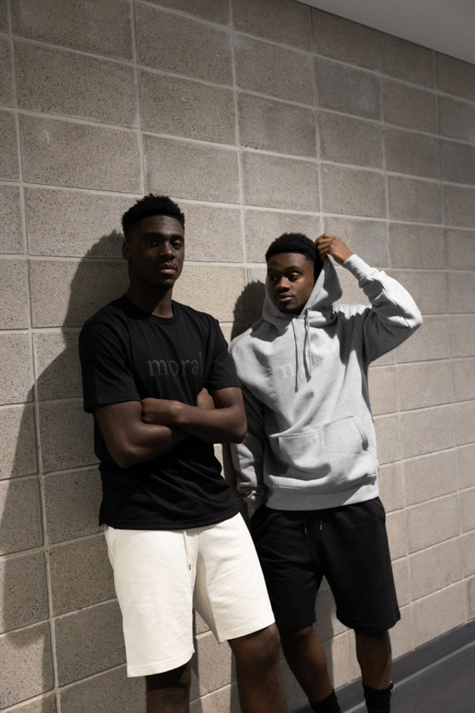 a basic print t-shirt