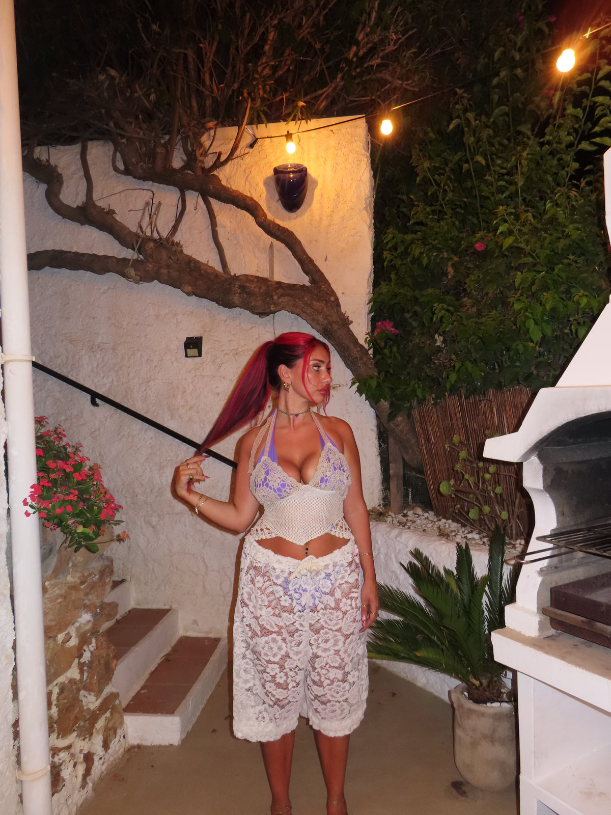 crochet corset  top