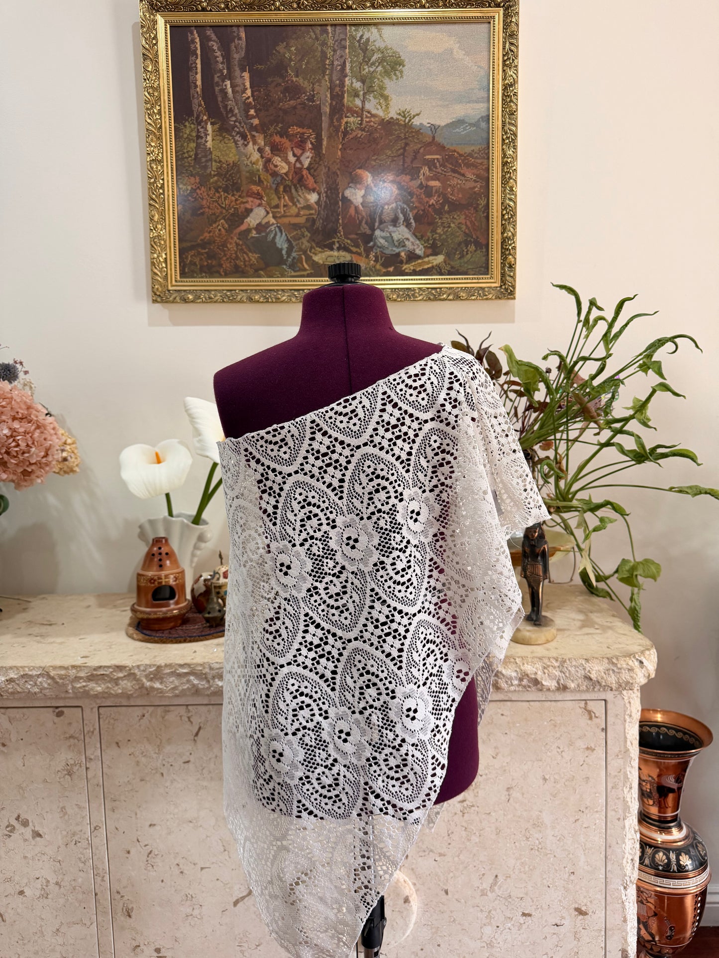 vatican poncho top