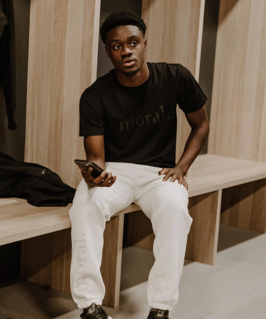 a basic print t-shirt